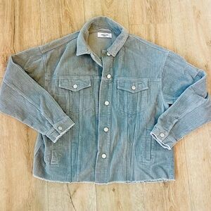 Carly Jean Los Angeles Corduroy Jacket